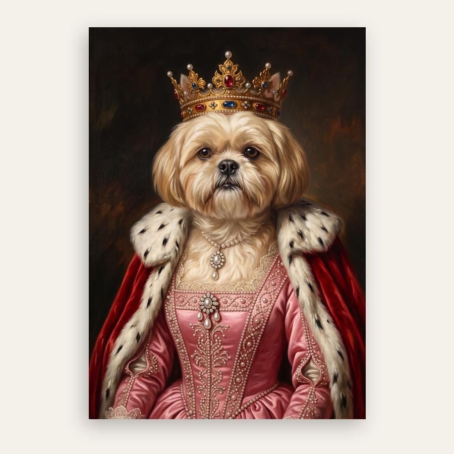童话肖像 — custom pet portrait