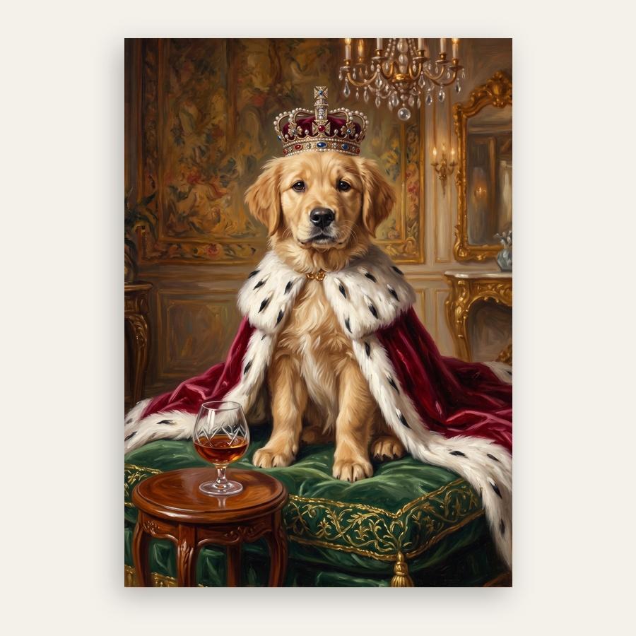 皇家典藏 — custom pet portrait
